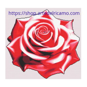 Cross Stitch Chart - Fragrant Rose